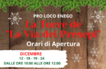 La Torre de "La Via dei Presepi" a Enego - dal 13 dicembre 2021 al 9 gennaio 2022