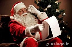 Babbo Natale aspetta i bambini ad Asiago