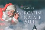 Mercatini di Natale 2014-15 a Gallio