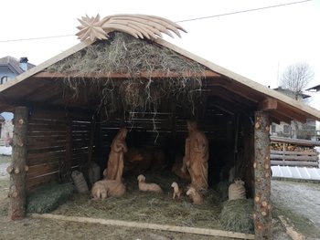 Presepe a grandezza reale a Treschè Conca 