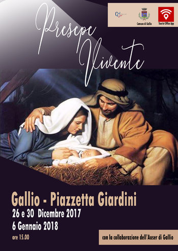 Presepe vivente a Gallio 2017-2018