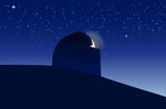Incontri ravvicinati con il telescopio Copernico Cima Ekar, Asiago il 30 luglio