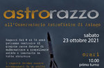 "Astrorazzi" at the Astrophysical Observatory of Asiago - October 23, 2021