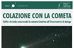 "Colazione con la cometa" all'Osservatorio del Pennar, Asiago, 20 dicembre 2015