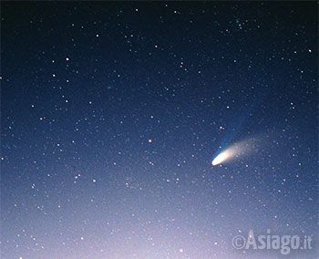 Cometa in cielo