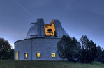 Evening sky remote observation of the Astronomical Observatory of Asiago-16 June 2018