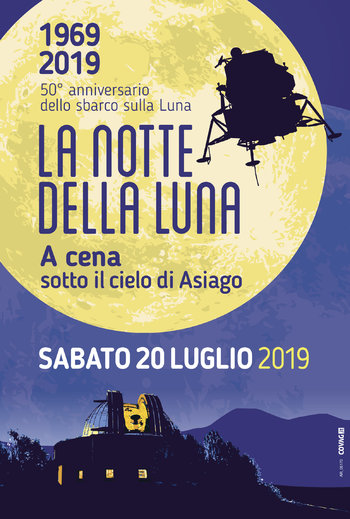 La notte luna ad Asiago - 20 luglio 2019