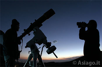 Serata al Telescopio Copernico di Asiago