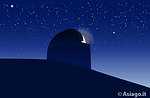 Nacht als Astronom am Astrophysikalischen Observatorium von Asiago - 29. Dezember 2021