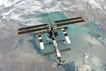 Stazione Spaziale Internazionale in orbita