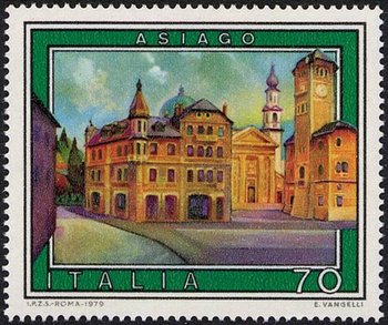 Francobollo Asiago Francobollo Asiago