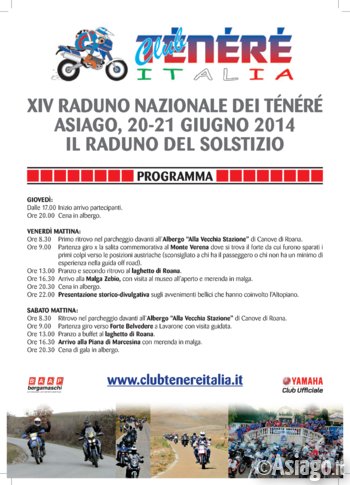 XIV Raduno Nazionale Club Ténéré Italia