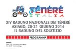 XIV Raduno Nazionale dei Ténéré ad Asiago il 20-21 Giugno 2014