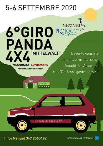 6 giro panda mezzaselva