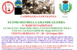 6. nationales Treffen Ecomuseo della Grande Guerra, Cesuna von 27 bis 29 Juni