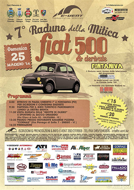 7º Raduno della Mitica FIAT 500