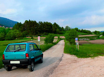 Fiat Panda Altopiano di Asiago