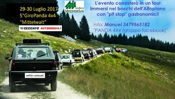 Giro panda Mittelwlat 2017 a Mezzaselva Giro panda Mittelwlat 2017 a Mezzaselva