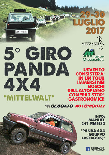 Panda Raduno a Mezzaselva di Roana