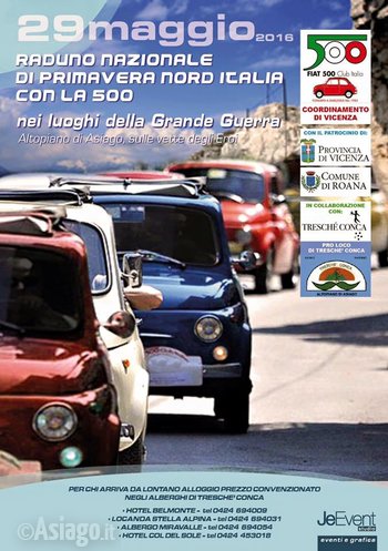 Raduno 500 tresche conca 2016 Raduno 500 tresche conca 2016