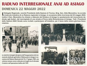 Raduno interregionale degli Autieri d'Italia ad Asiago 22 maggio 2022