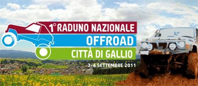 Primo raduno nazionale offroad Città di Gallio Settembre 2011