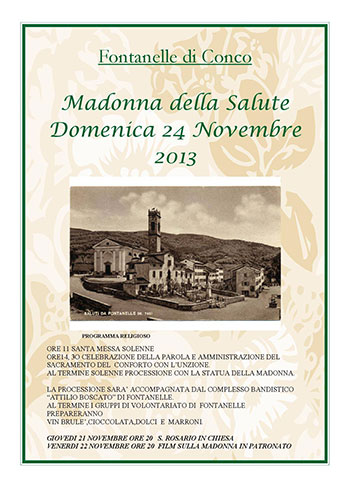 Madonna della Salute a Conco 2013