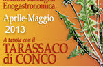 8 to gastronomic Exhibition at the table with the dandelion of Conco