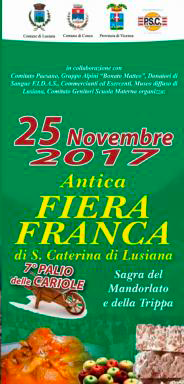 Fiera franca di Santa Caterina di Lusiana 2017