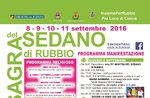 Sagra del Sedano di Rubbio, 8-11 September 2016, Asiago plateau