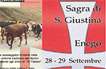 Feast of s. Giustina and Transhumance on 29 September and 28 Enego 