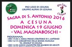 Feast of Sant'Antonio Cesuna di Roana, June 19, 2016, Asiago plateau