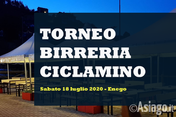 Torneo Birreria ciclamino Enego