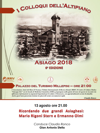 Colloqui dell'altipiano - 13 agosto 2018