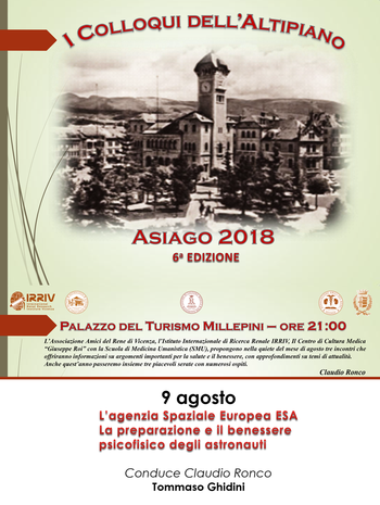 I colloqui dell'Altipiano 2018 - Incontro del 9 agosto