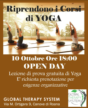 Pen Day Corsi Yoga Global Therapy System 2019