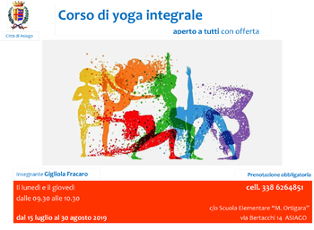 Yoga Asiago 2019