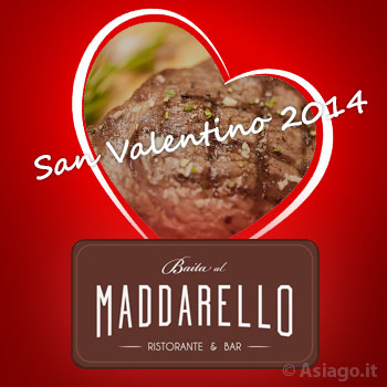 San Valentino al Ristorante Baita Al Maddarello