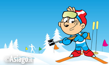 Biathlon invernale per bambini e ragazzi