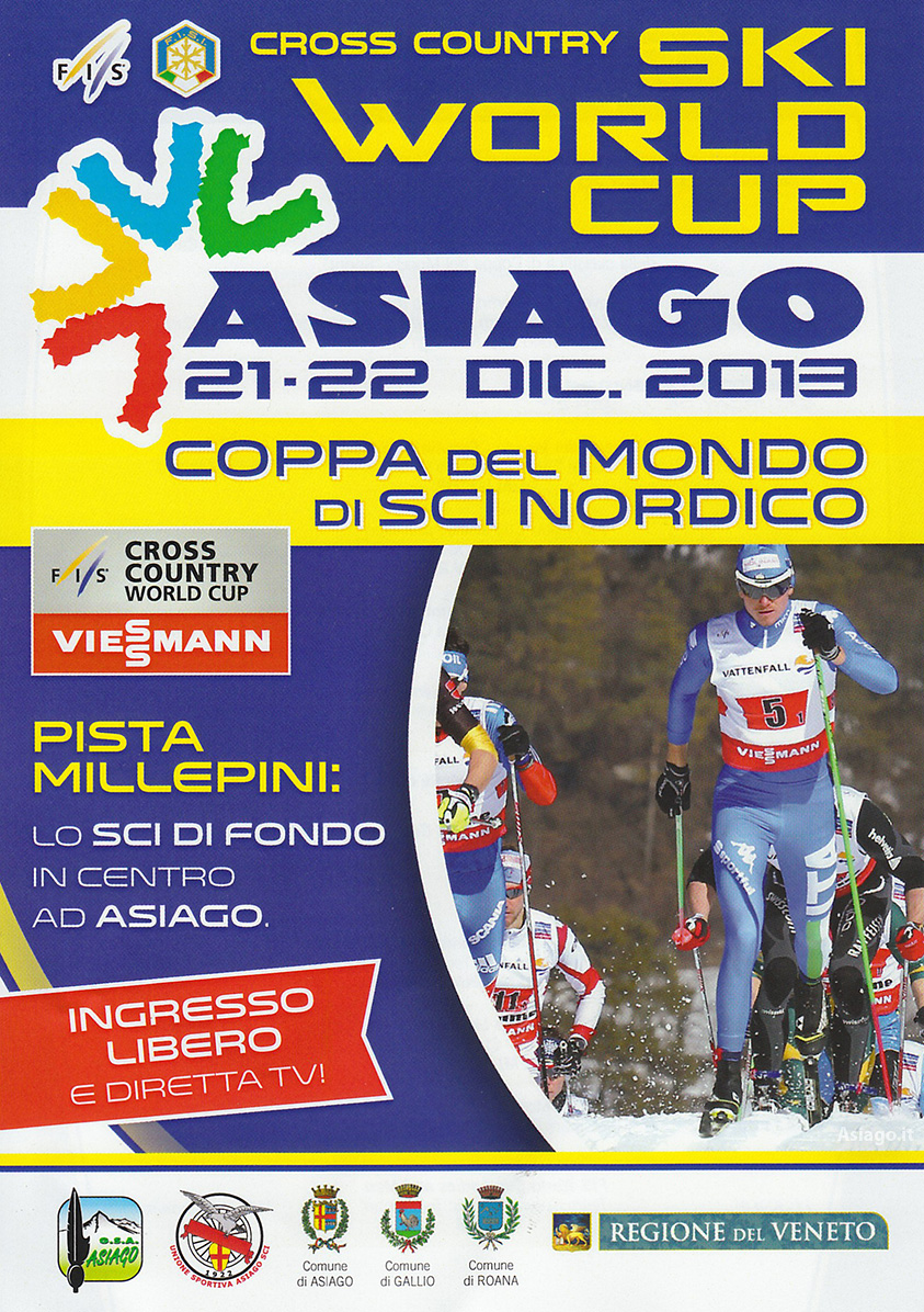 Coppa del Mondo di Sci Nordico 2013/14 ad Asiago il 21 e 22 dicembre