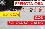 Christmas promotion Ski School Gallium 2013 20% discount on ski and snowboard co