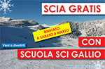 Scia Gratis con Scuola Sci Gallio, sabato 8 marzo 2014