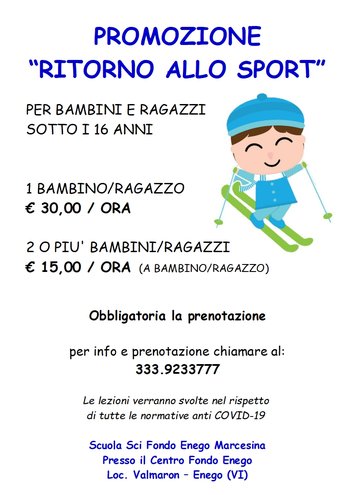 Scuola sci fondo Enego promozione bimbi e ragazzi 2021 Scuola sci fondo Enego promozione bimbi e ragazzi 2021
