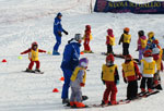 Ski lessons Ski school Carnival Gallium in Valbella | February 2018