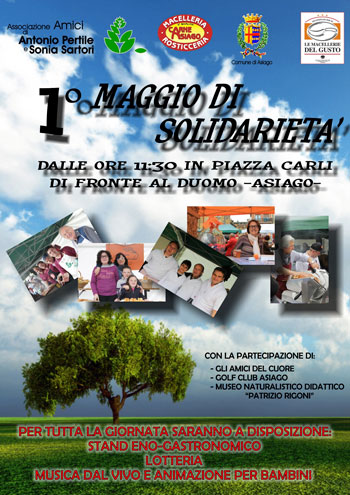 Festa Primo Maggio Asiago 2013 solidarietà