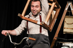 Clown and acrobatic show YES LAND by COMPAGNIA ONARTS with GIULIO LANZAFAME for CuCu Festival in Roana - 26 August 2022