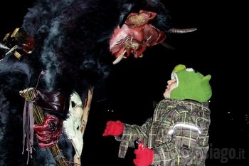 Krampus con bambino