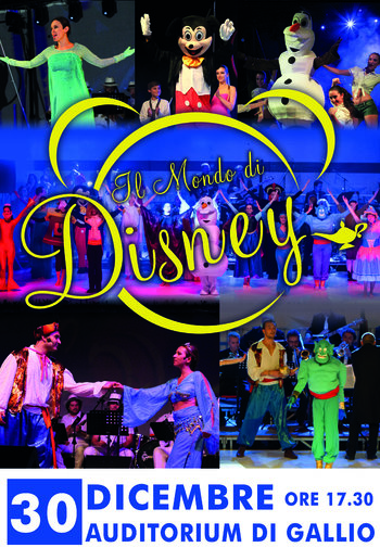 Locandina il mondo di disney gallio Locandina il mondo di disney gallio