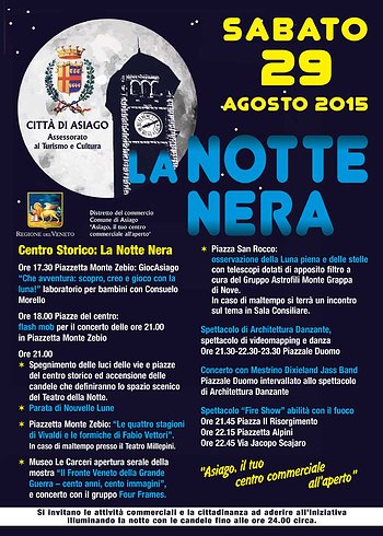 Manifesto notte nera Asiago 2015