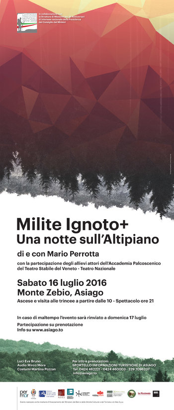 milite ignoto una notte sull altopiano di asiago 2016